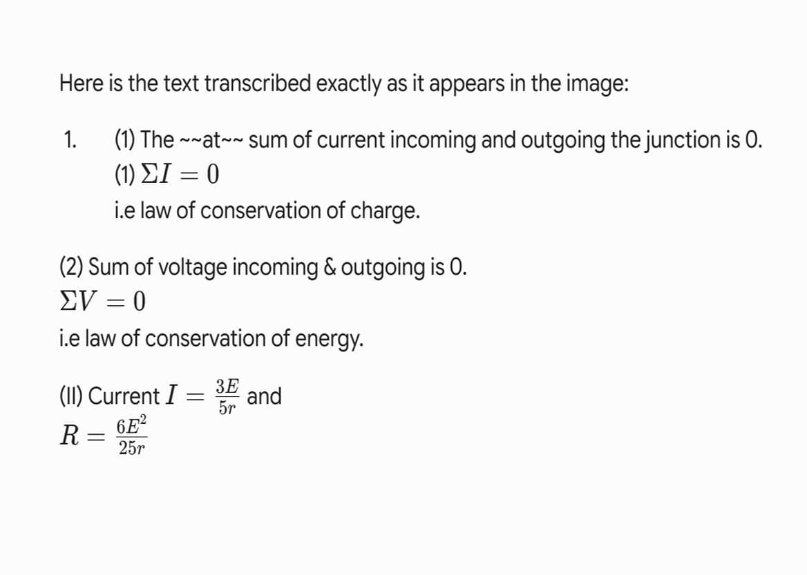 Gemini AI Transcribed Mathematical Text